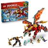 Lego LEGO NINJAGO 71868 Drago robot trasformabile di Brazier - Giocattolo ninja