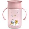 Suavinex Tazza 360° My Family 340 ml rosa - Suavinex