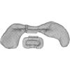 Boppy Cuscino gravidanza modulabile custom fit total body pillow criss cross grey - boppy