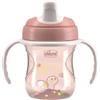 Chicco - Tazza Training Rosa 6M+ Sistema Antigoccia Confezione 1 Pezzo