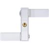 ABUS 85012 2530 W gl. AL0145 lucchetto per finestra