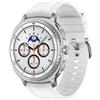 Samsung - Galaxy Watch 8 Classic 3,3 cm (1.3') AMOLED 46 mm Digitale 438 x 438 Pixel Touch screen Argento Wi-Fi GPS (satellitare) - SPEDIZIONE GRATUITA