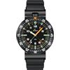 Laco Atacama Orologio al quarzo UTC con indice luminoso, orologio al quarzo, cassa in acciaio inox, vetro zaffiro, impermeabile, made in Germany