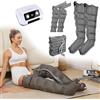 Generico Massaggiatore Compressione D'aria Per Gambali E Addome,Pressoterapia Linfodrenaggio Gambe Per Casa,Elettrico Pressoterapia Massagg Per Braccio Vita Gambe,6 Camere D'aria (Gray, 2 arms + 2 legs + wais)