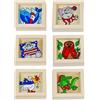 Goki Flipper Animali, 6, 5 x 6, 5 x 1, 7 cm