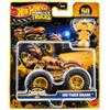 Hot Wheels JDV96 Monster Trucks Big Foot Trophy Champions - Carrello singolo HW Tiger Shark JDW02