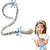 ARYIMYDP Fascia Parrucca Principessa Bambina - 1pz per Carnevale, Feste & Cosplay. Accessorio per capelli con treccia, ideale per trasformazioni immediate.