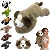 nnOuOnn Peluche ponderato a forma di cane, morbido peluche per comfort e relax, morbido cuscino in peluche per adulti, per alleviare l'ansia e supporto per il sonno (65 cm)