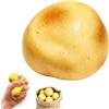 Generico Mashed Potato Squishy, Realistic Food Squishy Potato, Potato Handmade Fidget Toy Squeeze Shapeable for Anxiety Relief, Handmade Fidget Squeeze Ball (1 Pcs)