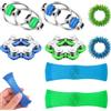 LACHT 8 Pcs Fidget Pack Giocattoli Set, Fidget Toys, Spinners Stress Relief Toys, Anti-Stress Ansia Relief Giocattoli Regalo per Adulti e Bambini