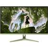 Arozzi Nova 32″ Monitor PC 80 cm (31.5") 2560 x 1440 Pixel Quad HD LED Verde [AZ-NO-32T2K180-FST]