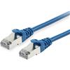 Equip 615537 Equip Cavo patch Cat6 S/FTP 2xRJ45 50,00m blau LSZH Polybeutel