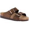 GRÜNLAND il benessere è naturale Grunland Ciabatta in Sughero Naturale Bicolor | Hola CB2249 Testa di Moro 40