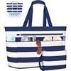 ENONEO Borsa Mare Grande XXL Famiglia Borsa da Spiaggia Impermeabile con Cerniera