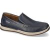 Valleverde Mocassini Uomo 17942 in Pelle Blu Scarpe Casual Comode, Leggere e Flessibili, Ideali per Primavera Estate. EU 43