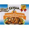 Geisha Ostriche Affumicate In Olio di Girasole, 106 g