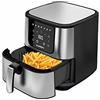 Bastilipo Dragon Air Fryer - Bastilipo - Friggitrice senza olio 5,5L - Friggitrice ad aria calda con 7 programmi - Con una potenza di 1800 W e 60 min di timer - Display a LED - Senza BPA e PFOA (AF-1800-0746)