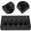 1Set Audio Line Mixer - Mixer di stereo a 4 Sub-mixaggio per