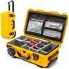 NANUK 935 Pro Photo Kit - Valigia rigida impermeabile per fotocamera, con divisori imbottiti e ruote, 56 x 36 x 23 cm - Antipolvere e resistente agli urti, bagaglio a mano
