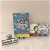 Yoshitaka Amano Mouse Pad Post Card Art Exhibition Limited Benefit Final Fantasy