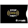 Pacsafe RFID 25 - Porta carta di credito, colore: Nero