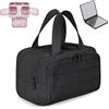 Vgpbphj Maison Ginza Cloud Carry Bag, 4 in 1 Puffy Multi-funzionale Toiletry Bag, Convely Wide Mouth Organizer Bag, Dry and Wet Separation, per accessori, essenziali, articoli da toeletta, tempo libero viaggi