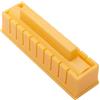 fshxj Set di 4 pezzi per sushi, per principianti, fai da te, set completo di 4 pezzi, per principianti, kit di stampi fai da te, in plastica per uso domestico e commerciale, taglio semplice (giallo)