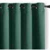 RESTILO - Tenda Blackout 140 x 270 cm, colore: verde scuro, 1 pezzo, con occhielli, decorazione per finestre