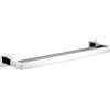 VIPAVA Accessori per il bagno in acciaio inossidabile Specchio cromato lucido Porta asciugamani Porta carta igienica Gancio porta asciugamani Accessori per il bagno, Asciugamano 2 barre 60 cm, Come mostrato