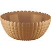Guzzini - Tiffany, Contenitore in Plastica Riciclata, Ciotola L - Terracotta, Ø 25 x h11 cm | 3000 cc - 213825242