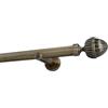 Sento Ø 25 mm Bastone per Tende Montaggio a Muro Ottone Antico Modern 280 cm Donata