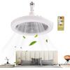 Generico Lampada da Soffitto con Ventilatore - Ventilatore A Soffitto Per Camera Da Con Illuminazione E Timer | Luce Regolabile Telecomando Per Camera Cucina Soggiorno Interno