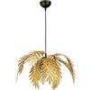 ONLI SOSPENSIONE DUBAI 1 LUCE COL. OTTONE/NERO