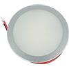 LEDLUX Mini Faretto Led Da Incasso Rotondo 5W AC/DC 12V DC 24V Foro 60mm Dimmerabile PWM (Alluminio Satinato, 3000K)