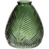 INNA-Glas Vaso a bottiglia INNA-Glas NELLOMIO, verde-trasparente, 16 cm, Ø 14 cm