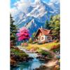 CEOVR Diamond Painting Kit Paesaggio DIY Pittura Diamante Kits 30x40cm Mosaico Diamanti Painting per Decorazioni Casa Valle E Casa