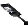Jandei - Lampione solare LED 100 W, 250 lumen, 54 LED, pannello solare integrato. Include supporto da parete