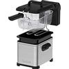 Tefal Family Pro Access Friggitrice 4,0 l, 3000 Watt, semiprofessionale con olio, serbatoio dell'olio estraibile, tecnologia zona di raffreddamento, facile da pulire, patatine fritte croccanti,