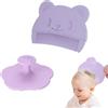 Bavooty Spazzola Per il Bagno Del Bambino,Spazzola per Bambini in Silicone,Pettine Crosta Lattea,Set Pettine e Spazzola Neonato,Neonato Pettine per Neonati,Pettine Neonato Adatto a Neonati e Lattanti(2 Pezzi)
