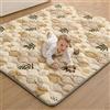 Blissful Diary Tappeto Gioco Bambini Pieghevole 150x180cm,Tappeto Neonato