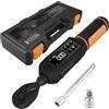 Uharbour Chiave Dinamometrica Digitale da 1/4", 1,5-30 Nm, Chiave Dinamometrica Elettrica con Cricchetto a Doppia Direzione, Precisione ±1% con Vibrazione, Buzzer e Avviso LED