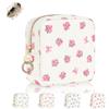 Playexen Porta Trucchi da Borsa Piccola Pochette Donna Trucco Mini Beauty Case da Viaggio in Cotone per Cosmetici Accessori Organizer Trousse da Borsetta Ragazza Portatile per Amica Compleanno(Rosa-Rose)