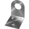 PAROAD Supporto per rubinetto in acciaio inox pesante, facile da montare con viti, piastra di base stabile per cucina, bagno, acqua fredda/calda e rubinetti filtranti (foro da 1/2)