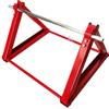 IRSCorp Cavo per bobina di cavo per avvolgimento in acciaio per tamburi di cavi, avvolgitore dispenser cavo Drum Roller (59 x 45 x 7 cm)