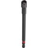 QUARKZMAN Bussole per Avvitatore 7mm Metriche Attacco Esagonale 1/4 Magnetici a 6 Punte Lunghe da 6 (150 mm) Chiavi a Bussola Cambio Rapido Acciaio CR-V Fosfatato per Avvitatori, Nero