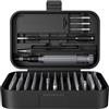 SOONAN 150 in 1 Set di Cacciaviti di Precisione, Set di Cacciaviti Portatile Con 120 Punte Magnetiche, Cacciavite Torx Esagonale Per Telefono, Computer Portatile, Pc, Orologio, Occhiali, Nero