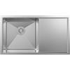 ANW HOME Lavello Cucina 1 Vasca 78x44 cm, Acciaio Inox 304