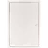 Heika Sportello di ispezione Softline The White Edition bianco con chiusura quadrata, 200 x 600 mm