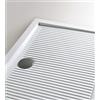 Arredobagnoecucine Piatto doccia 70x100 1^scelta rettangolare ceramica bianca Ferdy Azzurra