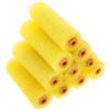 OUNONA Rullo Decorativo per Pittura in Spugna 8 Pollici, 10 Pezzi | Ricambi per Rulli di Vernice, per Pareti e Telai Finestra, Non Perde Peli, Copre Grandi Superfici